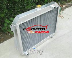 Alloy Radiator + FAN For 1966-1970 Chrysler 300 Dodge Polara Plymouth 7.2 V8 440