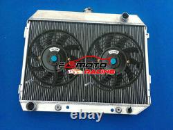 Alloy Radiator +FAN For DODGE MOPAR Big Block 1968 1969 1970 1971 1972 1973 1974