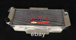 Alloy Radiator + FAN For Ford Fiesta I MK1 1.3/1.6 XR2 L3E/J3E GFBT MT 1976-1983