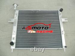 Alloy Radiator + FAN For Jeep Grand Cherokee WJ Cherokee XJ 4.0 ERH/MX 1993-2005