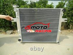 Alloy Radiator + FAN For Jeep Grand Cherokee WJ Cherokee XJ 4.0 ERH/MX 1993-2005