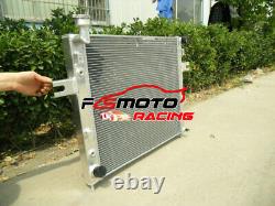 Alloy Radiator + FAN For Jeep Grand Cherokee WJ Cherokee XJ 4.0 ERH/MX 1993-2005