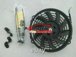 Alloy Radiator+FAN For Land Rover Discovery Defender 300TDI 2.5 90/110 BTP2275