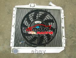 Alloy Radiator + FAN For Renault Super 5 GT R5 9/11 1.4 Turbo 1981-1991 MT 50MM