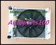 Alloy Radiator +fan For Land Rover Defender & Discovery 300tdi 2.5tdi 1994-1999