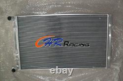 Alloy Radiator+Fans For VW GOLF GTI/BORA MK4 IV AUDI A3/TT SEAT LEON/TOLEDO 1.8T
