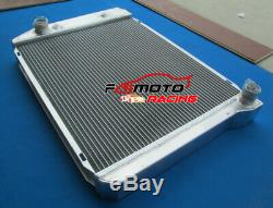 Alloy Radiator&Fans for FORD FALCON XA/XB/XC/XD/XE FAIRMONT CLEVELAND 302/351 V8