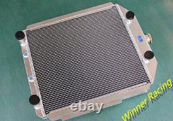 Alloy Radiator Fit Ford F-series Truck/Pickup Flathead V8 A/T 1948-1952 Aluminum