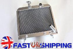 Alloy Radiator Fit Jaguar 4.2L XKE E-Type Series 2 A/T 1969-1971, UK SHIP