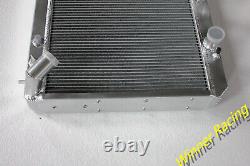 Alloy Radiator Fit Jaguar 4.2L XKE E-Type Series 2 A/T 1969-1971, UK SHIP