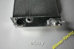 Alloy Radiator Fit Morgan Plus 4 / +4 1954-1968 With 12 Electric Fan &Mounting