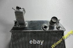 Alloy Radiator Fit Morgan Plus 4 / +4 1954-1968 With 12 Electric Fan &Mounting