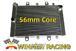 Alloy Radiator Fit YAMAHA GRIZZLY 700 KODIAK 700 YFM700P/D/K 2015-2023 56mm Core