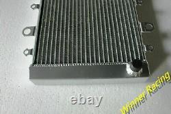 Alloy Radiator Fit YAMAHA GRIZZLY 700 KODIAK 700 YFM700P/D/K 2015-2023 56mm Core