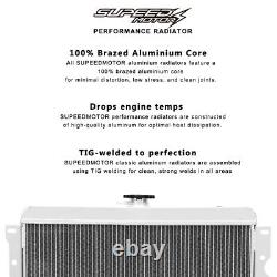 Alloy Radiator Fits Ford Capri RS Escort Superspeed MK1 Essex V6 2.6L 3.0L 56mm