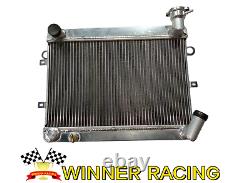 Alloy Radiator For Fiat 124 Spider Coupe 1.4L 1.6L 1968-1974