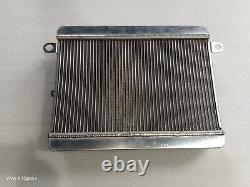 Alloy Radiator For Fiat 124 Spider Coupe 1.4L 1.6L 1968-1974
