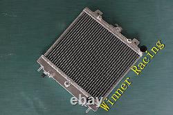 Alloy Radiator For Nissan Pao 1.0 L MA10S 1989 1990 1991 AT 40MM 2Rows Core