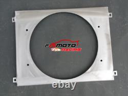 Alloy Radiator Shroud+Fan For Chevy Nova Camaro Bel Air Buick Apollo 1968-1974