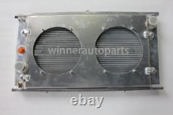 Alloy Radiator&Shround For Alfa Romeo Alfetta GTV6 2.5L 1979-1988 Radiators