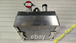 Alloy Radiator WithFan &Mounting For Morgan Plus 8 Eight 1968-2003 Kühler Radiateu