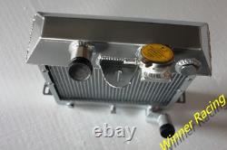Alloy Radiator WithFan &Mounting For Morgan Plus 8 Eight 1968-2003 Kühler Radiateu
