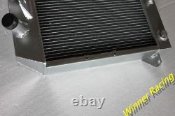 Alloy Radiator WithFan &Mounting For Morgan Plus 8 Eight 1968-2003 Kühler Radiateu