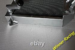 Alloy Radiator WithFan &Mounting For Morgan Plus 8 Eight 1968-2003 Kühler Radiateu
