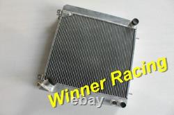 Alloy Radiator for Jaguar XKE Series 1 S1 4.2L 1965-1968 Manual MT