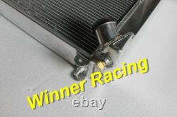 Alloy Radiator for Jaguar XKE Series 1 S1 4.2L 1965-1968 Manual MT