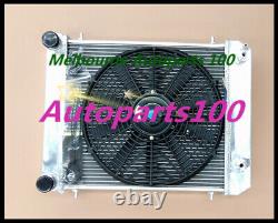 Alloy Radiator for Land Rover Defender & Discovery 300TDI 2.5TDI 1994-1999 +Fan