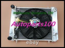 Alloy Radiator for Land Rover Defender & Discovery 300TDI 2.5TDI 1994-1999 +Fan