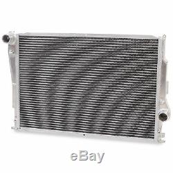 Alloy Twin Core Sport Radiator Rad For Bmw E46 3 Series Z4 E85 E86 316 318 320