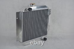 Alloy radiator For Ford Capri MK1 MK2 MK3 Kent 1.3L 1.6L/2.0 Essex/Escort 1.6