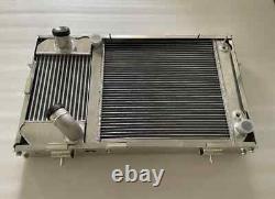 Alloy radiator + intercooler Fit Land Rover DEFENDER 200TDI 1987-2016