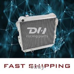 Alu Radiator 3Row Fit TOYOTA HILUX LN85 LN60 LN61 LN65 2.4L DIESEL MT 1984-1991