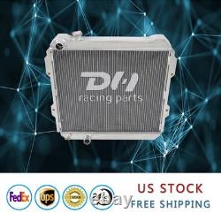 Alu Radiator 3Row Fit TOYOTA HILUX LN85 LN60 LN61 LN65 2.4L DIESEL MT 1984-1991