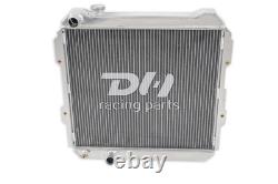 Alu Radiator 3Row Fit TOYOTA HILUX LN85 LN60 LN61 LN65 2.4L DIESEL MT 1984-1991