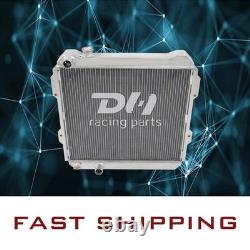 Alu Radiator 3Row Fit TOYOTA HILUX LN85 LN60 LN61 LN65 2.4L DIESEL MT 1984-1991
