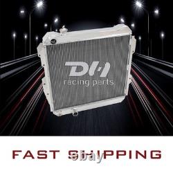 Alu Radiator 3Row Fit TOYOTA HILUX LN85 LN60 LN61 LN65 2.4L DIESEL MT 1984-1991
