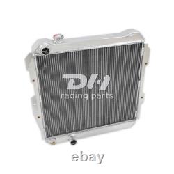 Alu Radiator 3Row Fit TOYOTA HILUX LN85 LN60 LN61 LN65 2.4L DIESEL MT 1984-1991