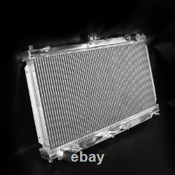 Aluminium Alloy Race Radiator For Mazda MX 5 Nb Mk2 Mk2.5 1.6 1.8 Mt 1998-2005