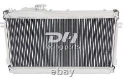 Aluminium Alloy Race Radiator For Mazda Mx5 Mk1 Miata 1.6 1.8 1990 92 93-1997