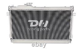 Aluminium Alloy Race Radiator For Mazda Mx5 Mk1 Miata 1.6 1.8 1990 92 93-1997