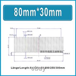 Aluminium Heatsink Width 64/65/66/75/80MM CPU Radiator Heat Sink Cooling Block