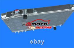 Aluminium Radiator FOR Toyota Supra MK4 JZA80 2JZ-GTE Twin Turbo 1993-2002 AT/MT