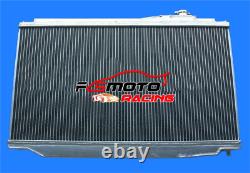 Aluminium Radiator FOR Toyota Supra MK4 JZA80 2JZ-GTE Twin Turbo 1993-2002 AT/MT