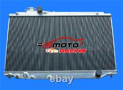 Aluminium Radiator FOR Toyota Supra MK4 JZA80 2JZ-GTE Twin Turbo 1993-2002 AT/MT