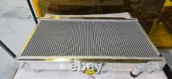 Aluminium Radiator Rad + Fans For Mazda Mx-5 Mx5 Nb Mk2 Mk2.5 1.6 1.8 1998-2005
