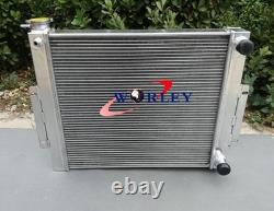 Aluminium radiator for JEEP CJ7 Chevy V8 LS SWAP 1976-1986 manual